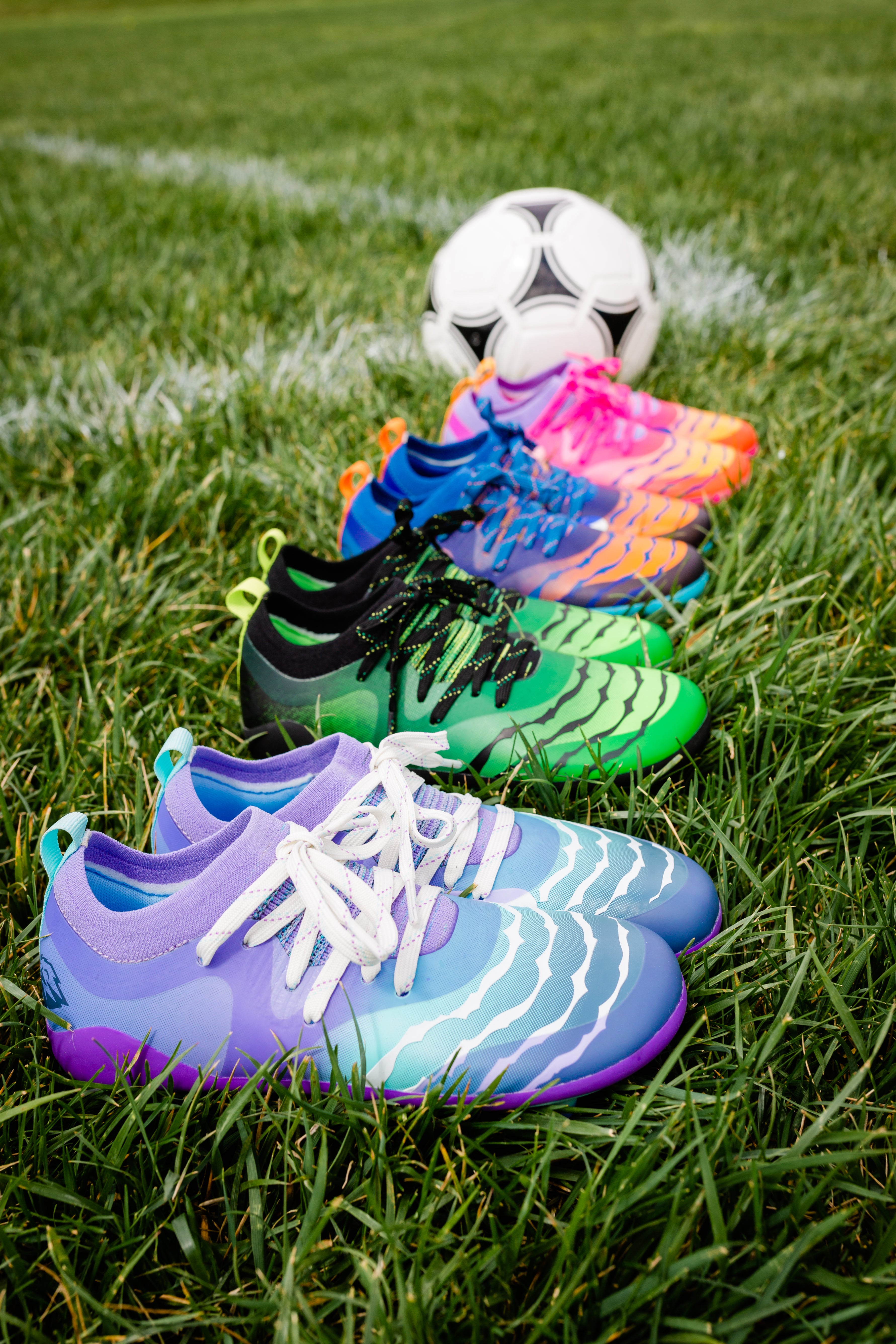 Wide Soccer Cleats Natur Athletics